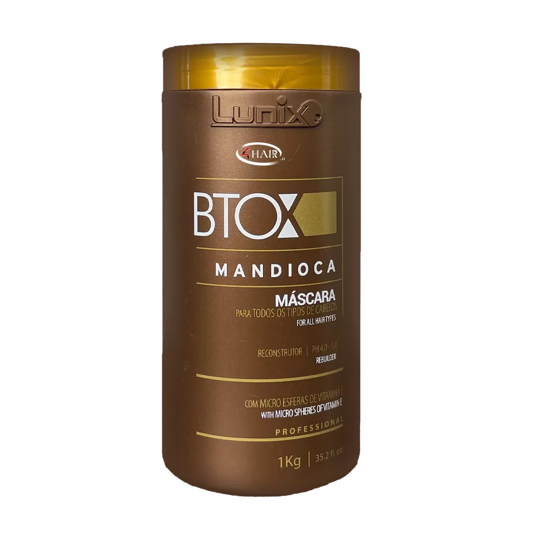 بوتاكس ترميم كننده مو لونيكس مدل Mandioca مناسب براى انواع مو حجم 1000میل